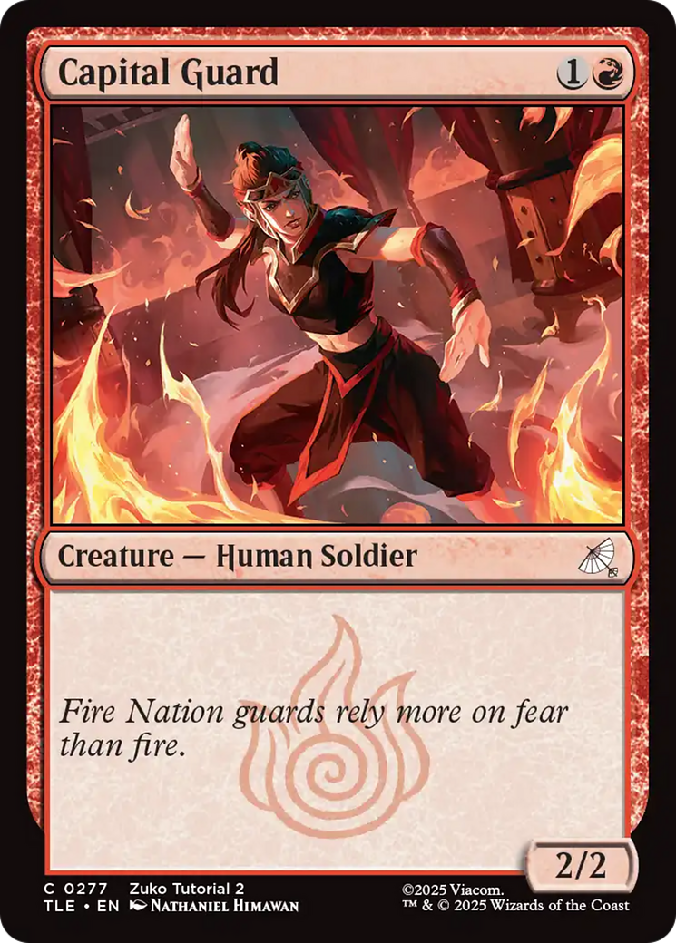 Capital Guard (0277) [Avatar: The Last Airbender: Eternal-Legal] | Lots Moore NSW