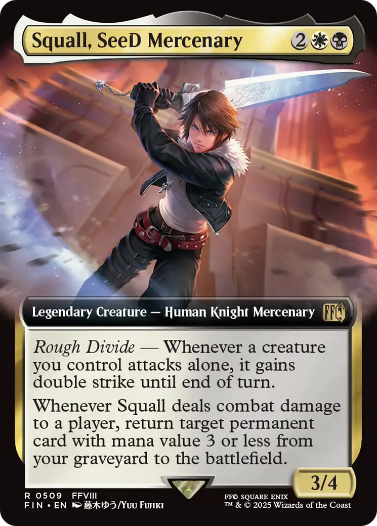 Squall, SeeD Mercenary (Extended Art) [FINAL FANTASY] | Lots Moore NSW