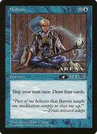 Meditate (4th Place) (Oversized) [Oversize Cards] | Lots Moore NSW
