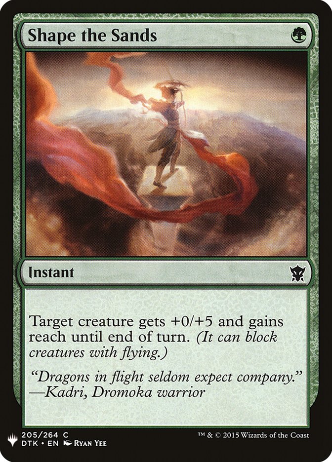 Shape the Sands [Mystery Booster] | Lots Moore NSW