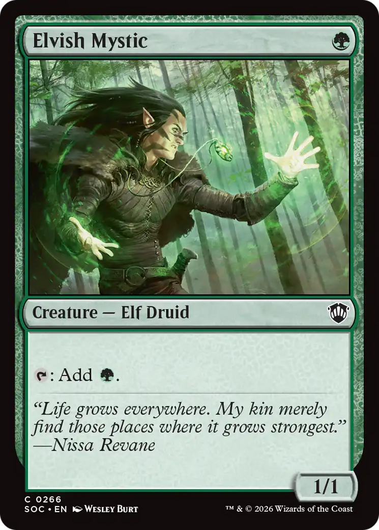 Elvish Mystic [Secrets of Strixhaven Commander] | Lots Moore NSW