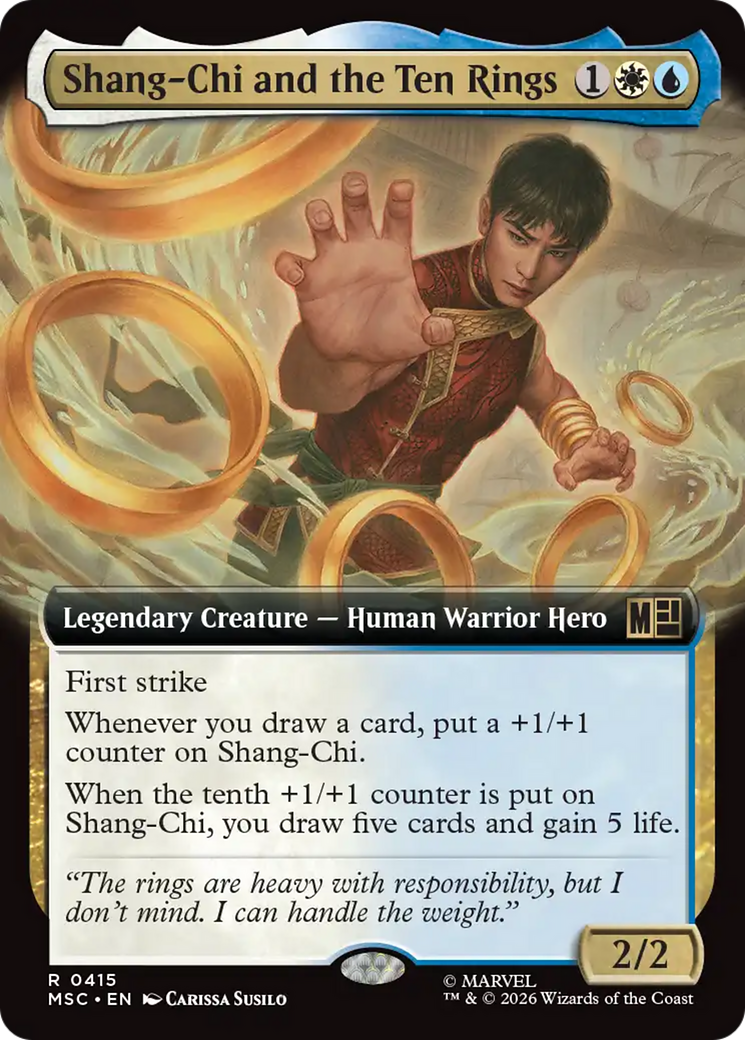 Shang-Chi and the Ten Rings (Extended Art) [Marvel Super Heroes Commander] | Lots Moore NSW