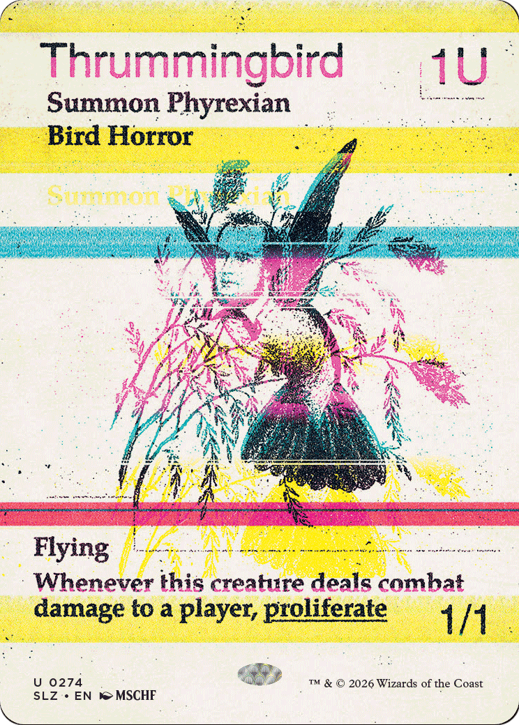 Thrummingbird (0274) [Secret Lair x MSCHF: The Zeta Set] | Lots Moore NSW
