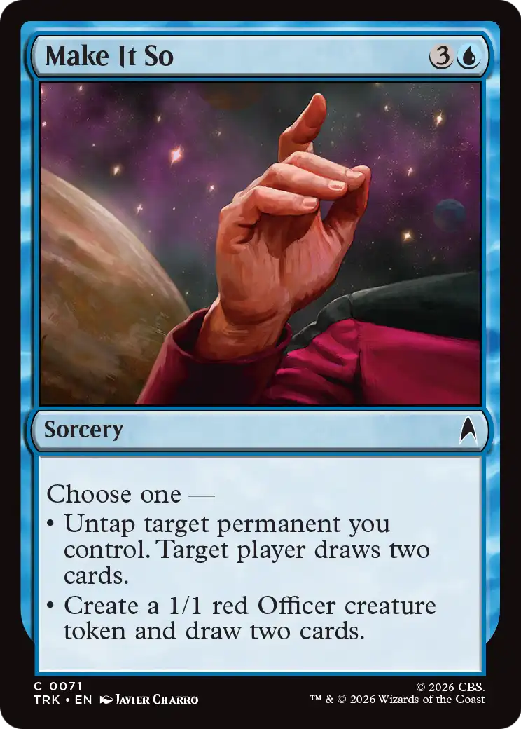 Make It So [Star Trek] | Lots Moore NSW