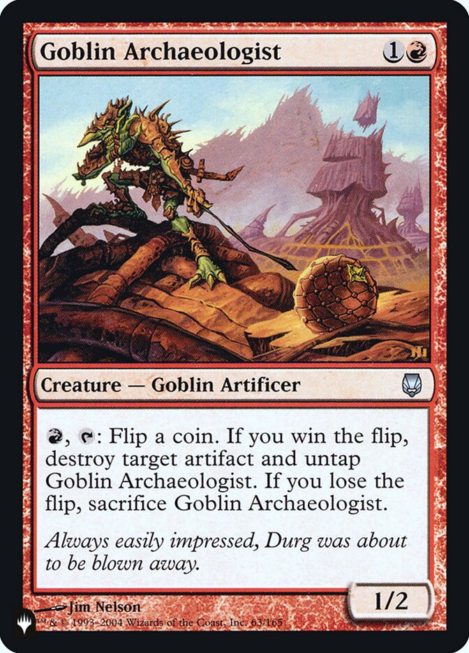 Goblin Archaeologist [Secret Lair: Heads I Win, Tails You Lose] | Lots Moore NSW