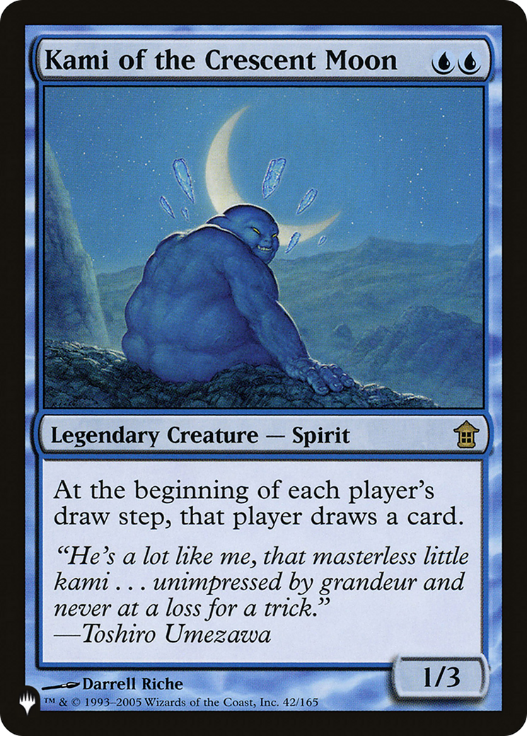 Kami of the Crescent Moon [The List] | Lots Moore NSW
