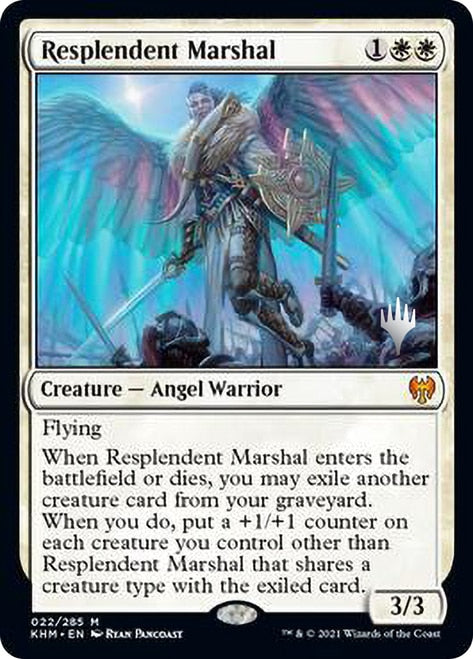 Resplendent Marshal (Promo Pack) [Kaldheim Promos] | Lots Moore NSW