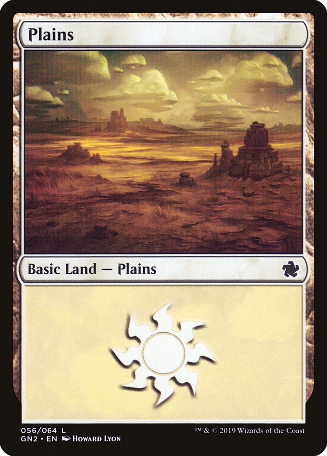Plains (56) [Game Night 2019] | Lots Moore NSW