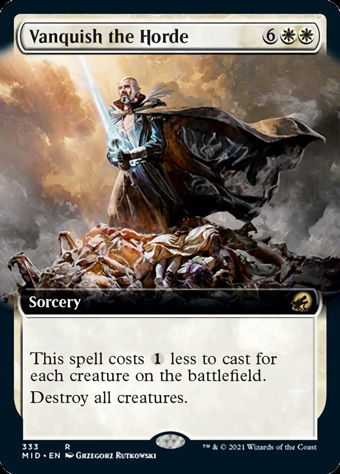 Vanquish the Horde (Extended Art) [Innistrad: Midnight Hunt] | Lots Moore NSW
