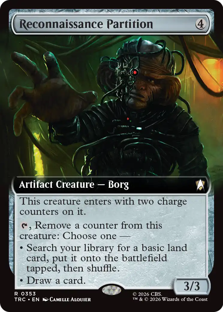 Reconnaissance Partition (Extended Art) [Star Trek Commander] | Lots Moore NSW