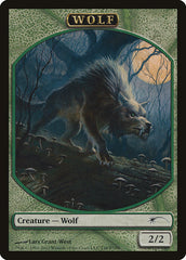 Human // Wolf Double-Sided Token [Friday Night Magic 2012] | Lots Moore NSW