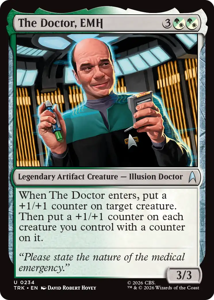 The Doctor, EMH [Star Trek] | Lots Moore NSW
