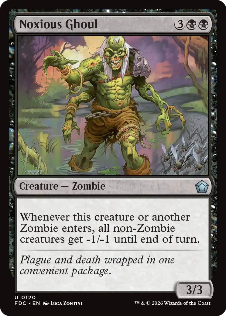 Noxious Ghoul [Foundations Commander] | Lots Moore NSW