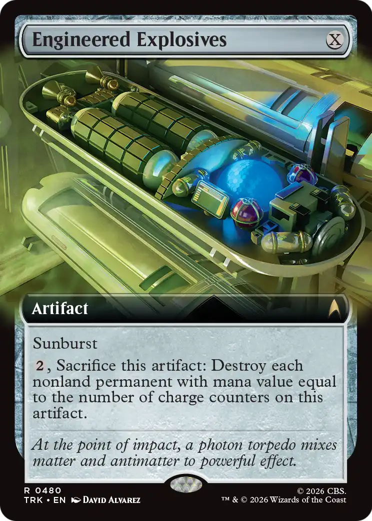 Engineered Explosives (Extended Art) [Star Trek] | Lots Moore NSW