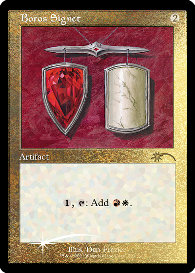 Boros Signet (Retro) (Foil Etched) [Secret Lair Drop Series] | Lots Moore NSW