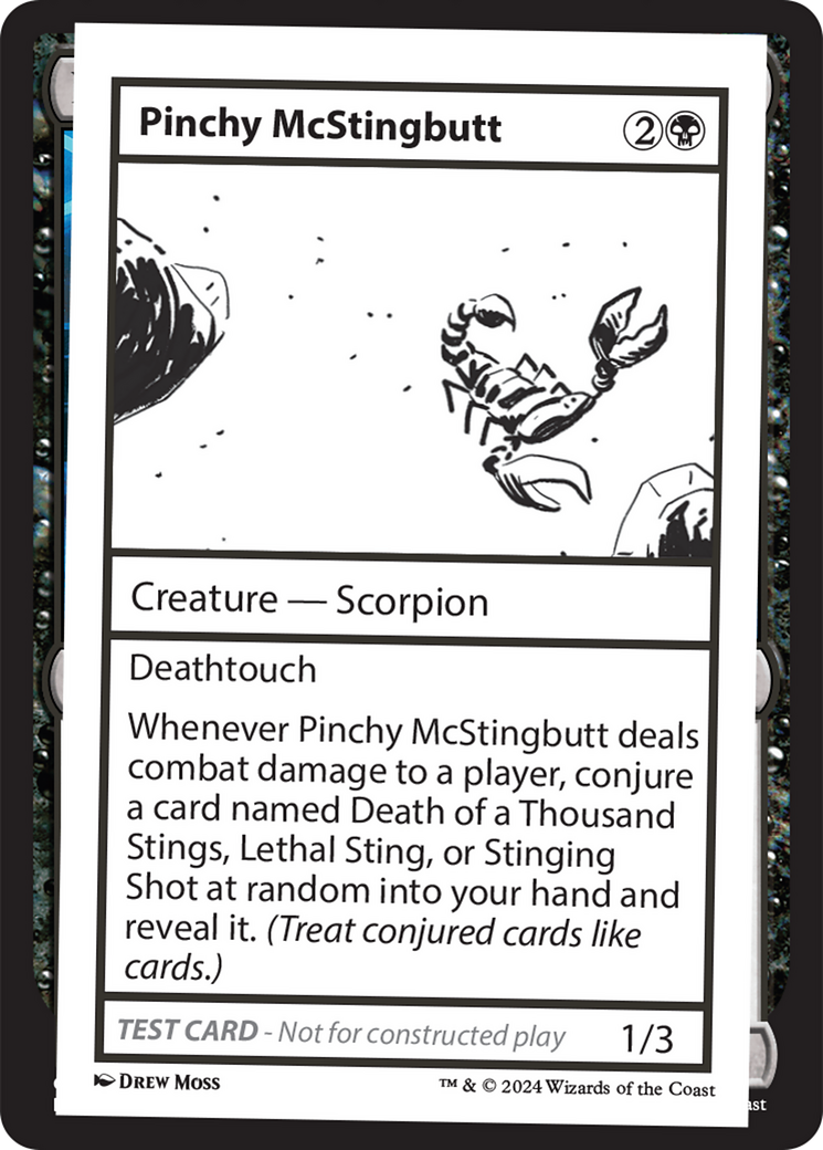 Pinchy McStingbutt [Mystery Booster 2 Playtest Cards] | Lots Moore NSW