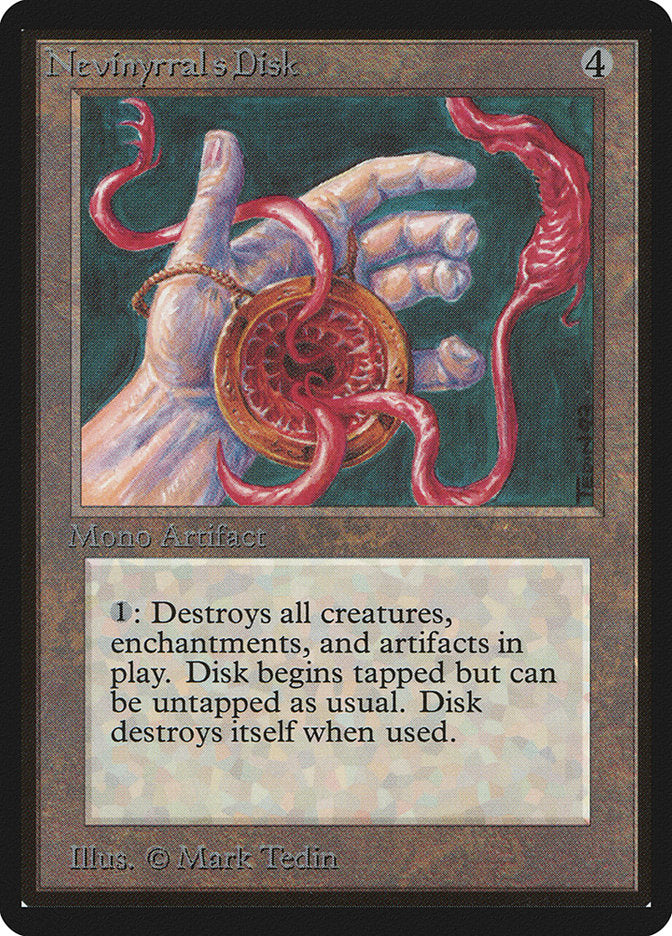 Nevinyrral's Disk [Beta Edition] | Lots Moore NSW