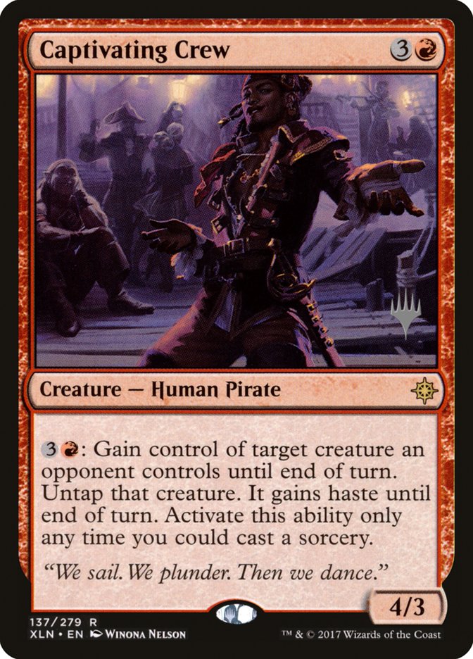 Captivating Crew (Promo Pack) [Ixalan Promos] | Lots Moore NSW