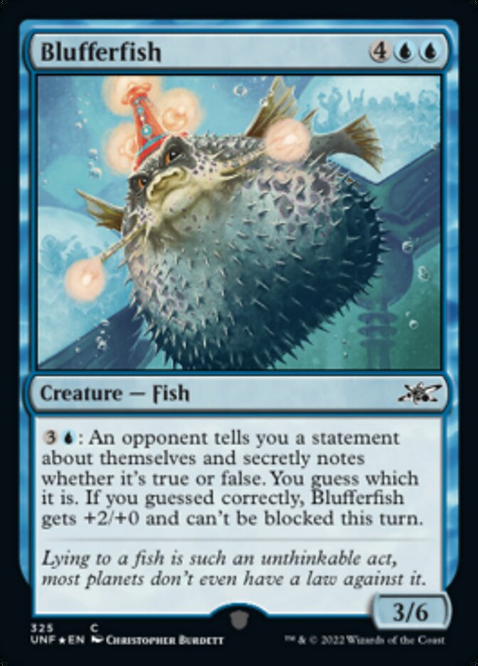 Blufferfish (Galaxy Foil) [Unfinity] | Lots Moore NSW