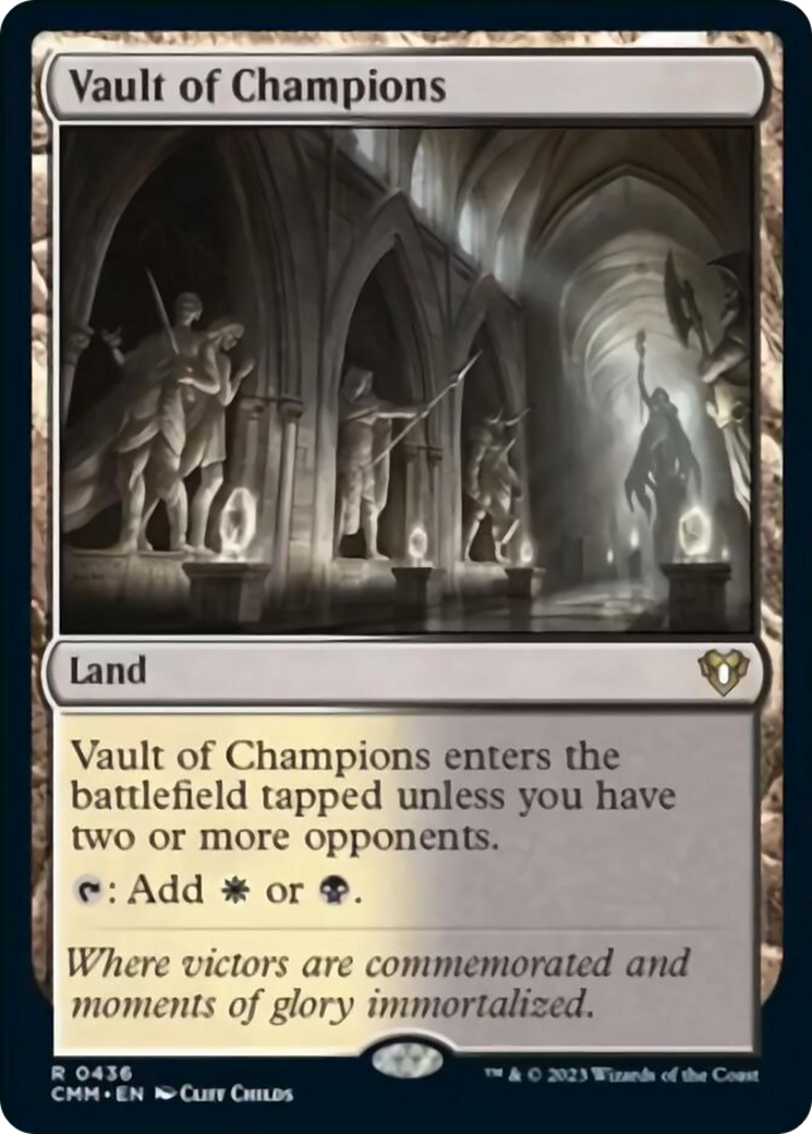 Vault of Champions [Commander Masters] | Lots Moore NSW