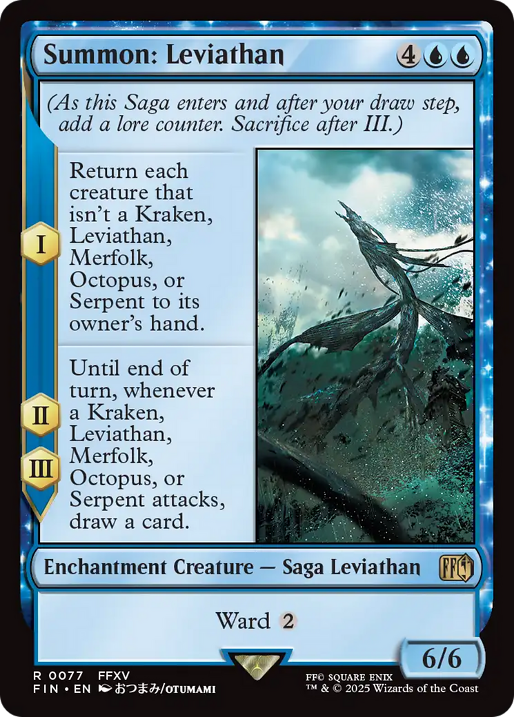 Summon: Leviathan [FINAL FANTASY] | Lots Moore NSW