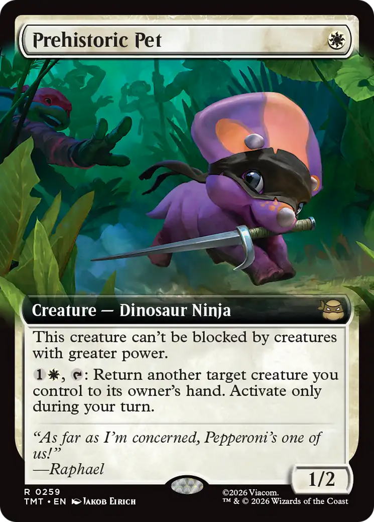 Prehistoric Pet (Extended Art) [Teenage Mutant Ninja Turtles] | Lots Moore NSW