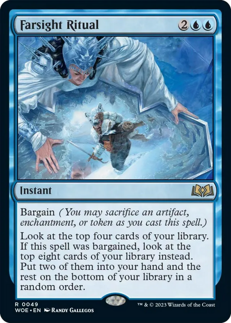 Farsight Ritual [Wilds of Eldraine] | Lots Moore NSW