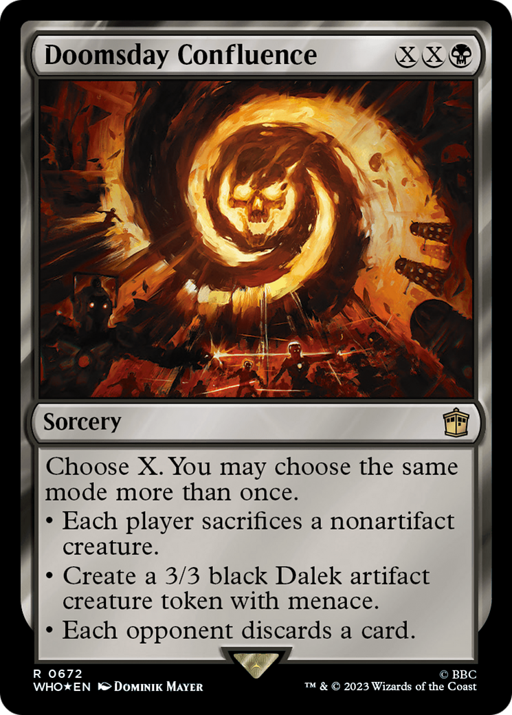 Doomsday Confluence (Surge Foil) [Doctor Who] | Lots Moore NSW