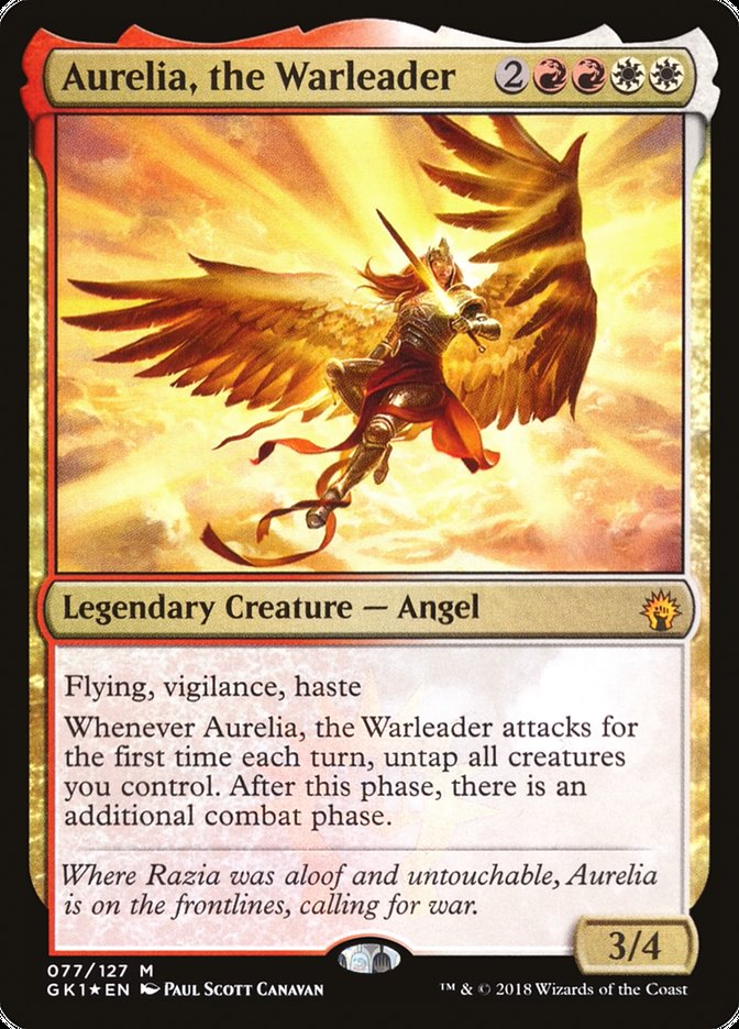Aurelia, the Warleader [Guilds of Ravnica Guild Kit] | Lots Moore NSW