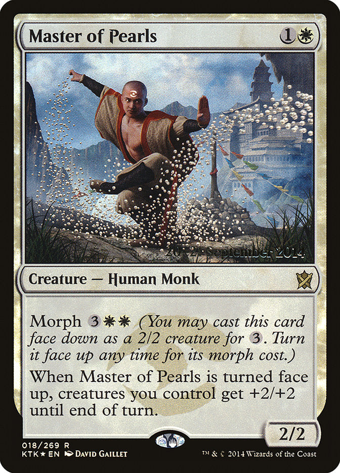 Master of Pearls [Khans of Tarkir Prerelease Promos] | Lots Moore NSW