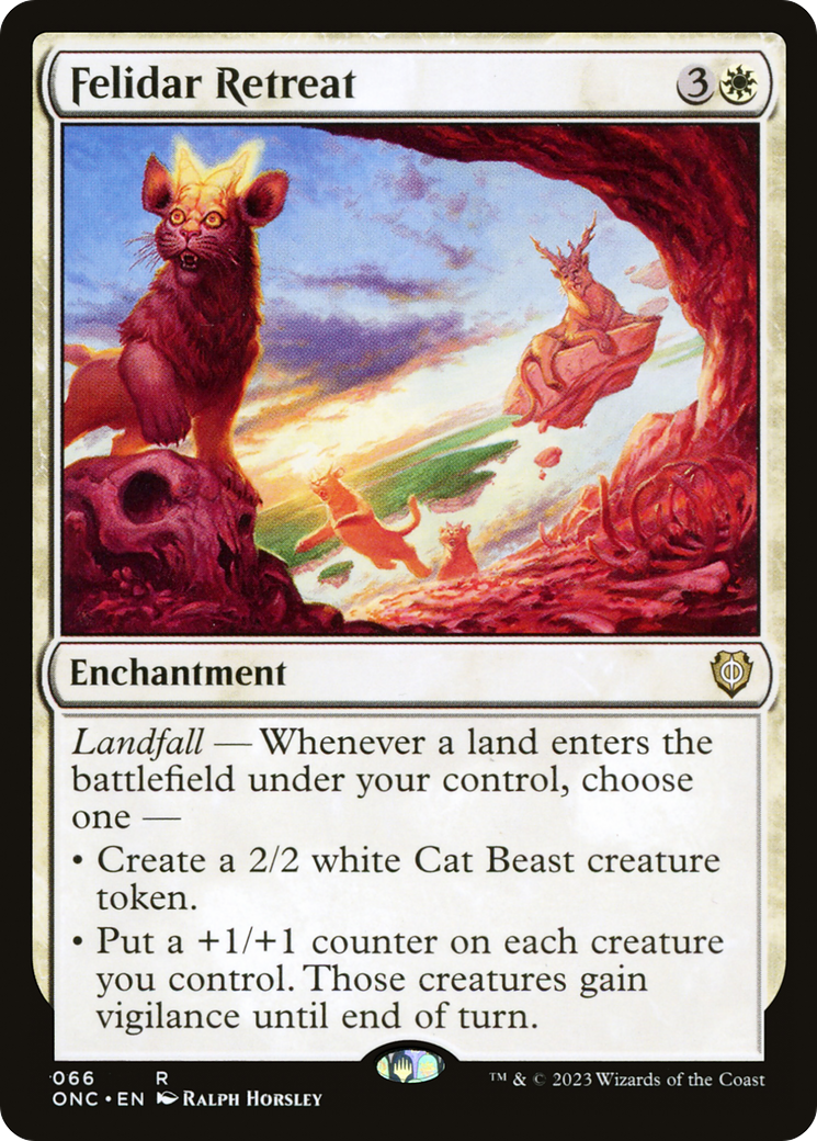 Felidar Retreat [Phyrexia: All Will Be One Commander] | Lots Moore NSW