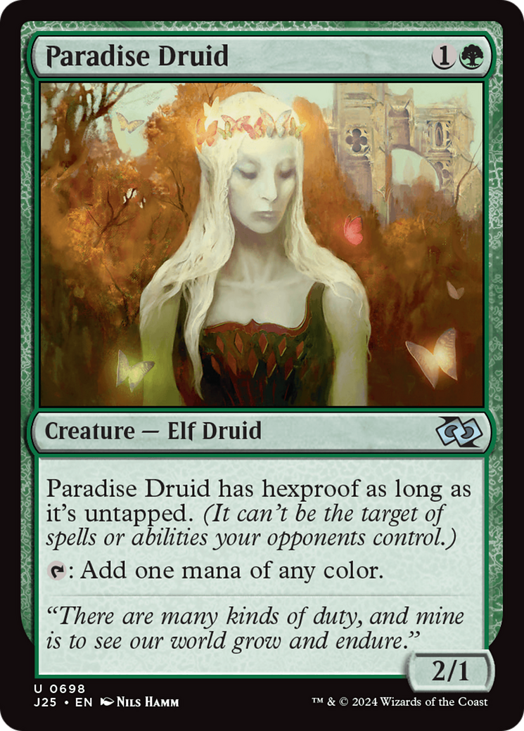 Paradise Druid [Foundations Jumpstart] | Lots Moore NSW