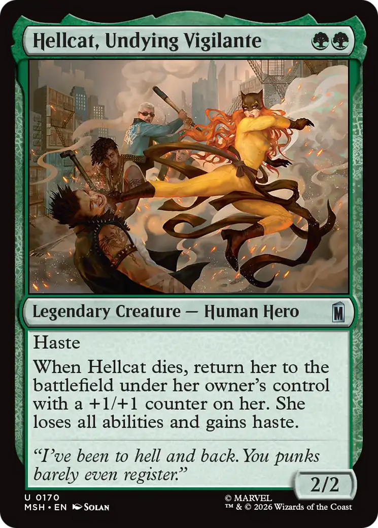 Hellcat, Undying Vigilante [Marvel Super Heroes] | Lots Moore NSW