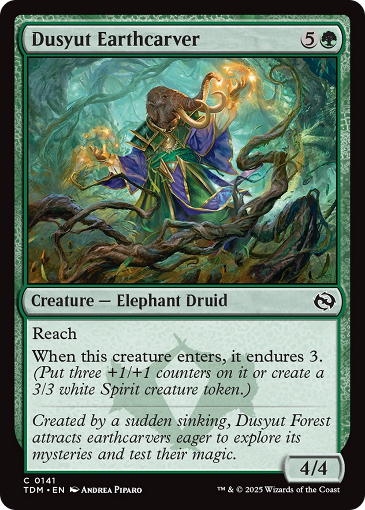 Dusyut Earthcarver [Tarkir: Dragonstorm] | Lots Moore NSW
