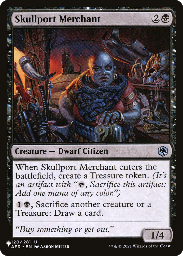 Skullport Merchant [The List] | Lots Moore NSW