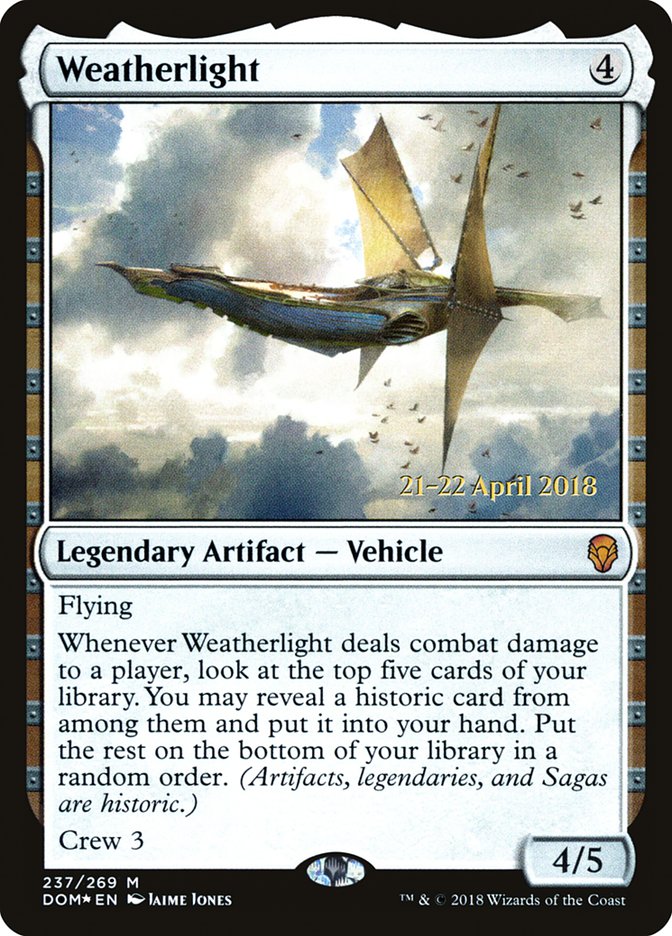 Weatherlight [Dominaria Prerelease Promos] | Lots Moore NSW