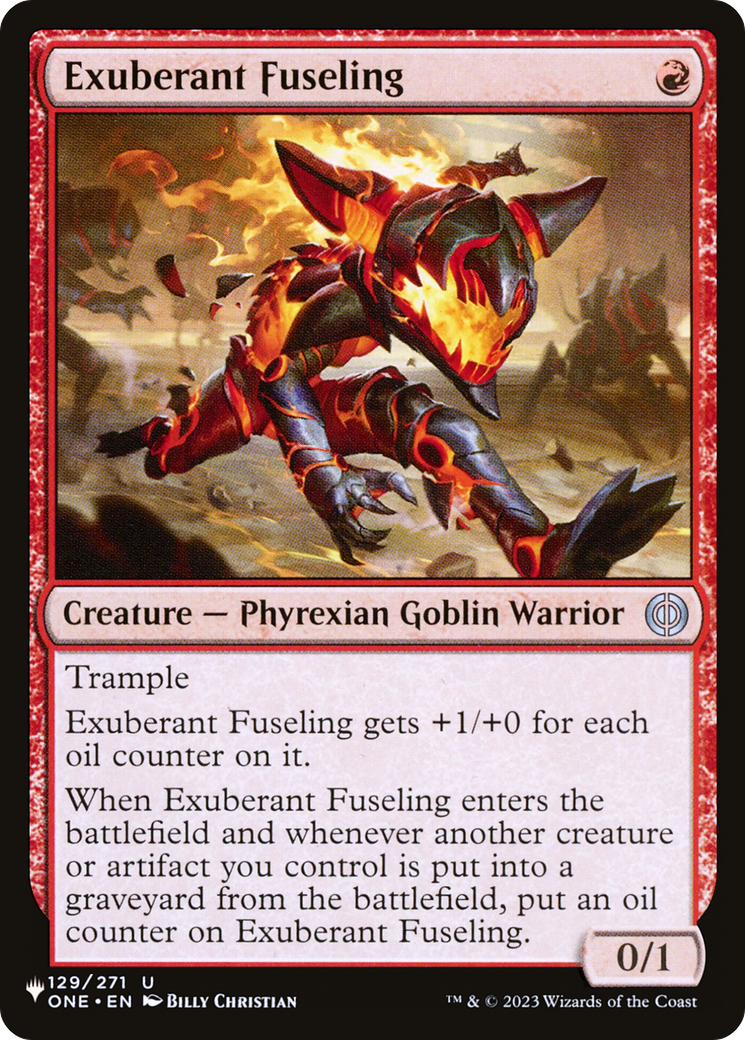 Exuberant Fuseling [The List Reprints] | Lots Moore NSW