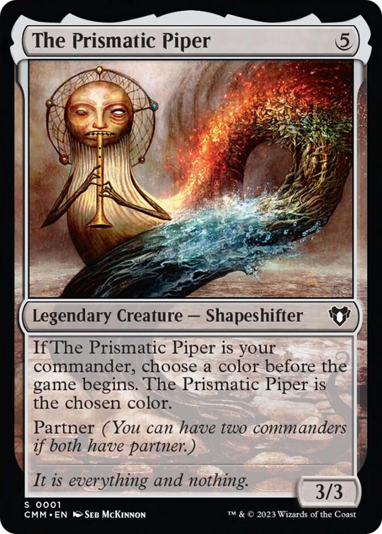 The Prismatic Piper [Commander Masters] | Lots Moore NSW