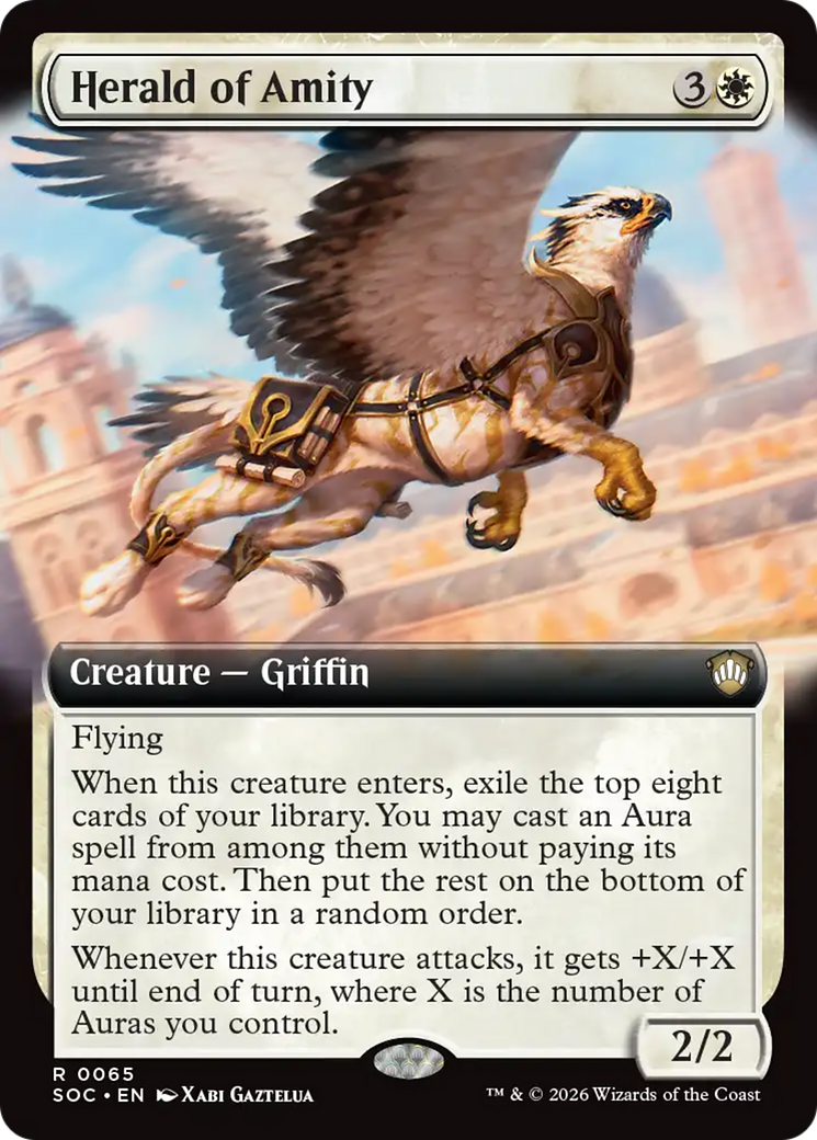 Herald of Amity (Extended Art) [Secrets of Strixhaven Commander] | Lots Moore NSW