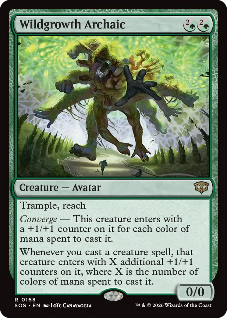 Wildgrowth Archaic [Secrets of Strixhaven] | Lots Moore NSW