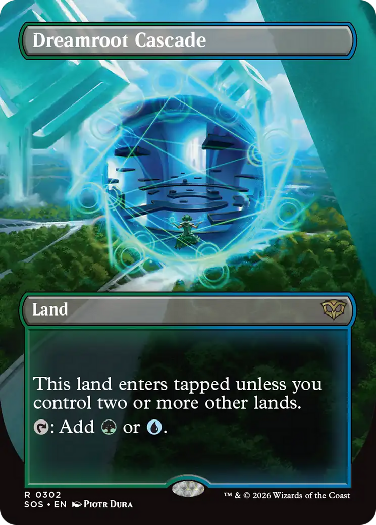 Dreamroot Cascade (Borderless) [Secrets of Strixhaven] | Lots Moore NSW