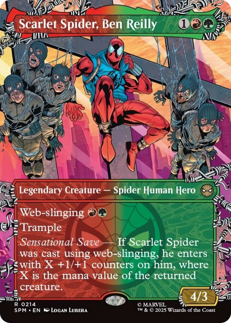 Scarlet Spider, Ben Reilly (Borderless) [Marvel's Spider-Man] | Lots Moore NSW