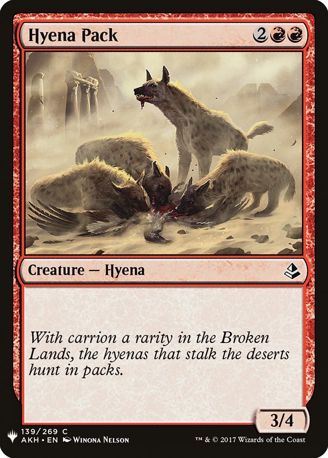 Hyena Pack [Mystery Booster] | Lots Moore NSW