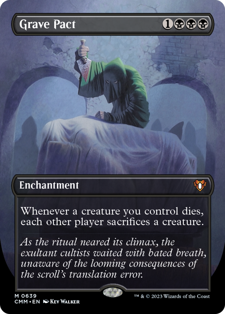 Grave Pact (Borderless Alternate Art) [Commander Masters] | Lots Moore NSW