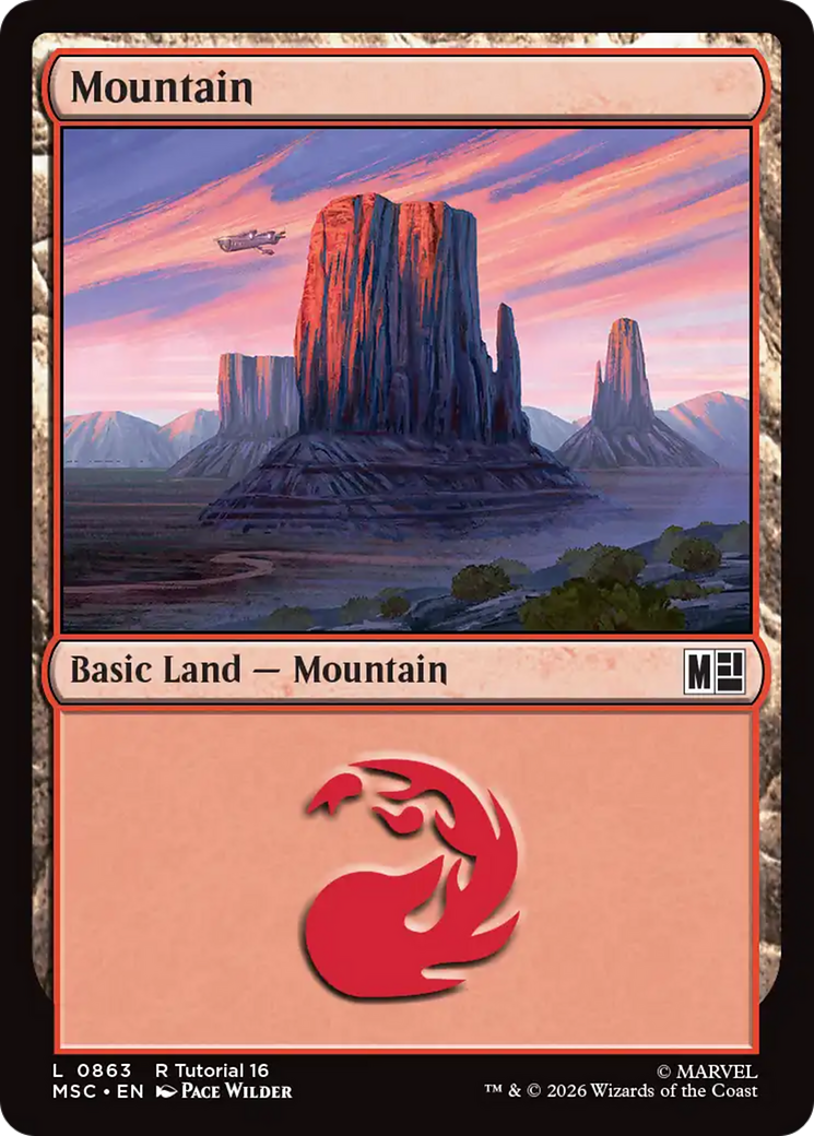 Mountain (0863) [Marvel Super Heroes Commander] | Lots Moore NSW