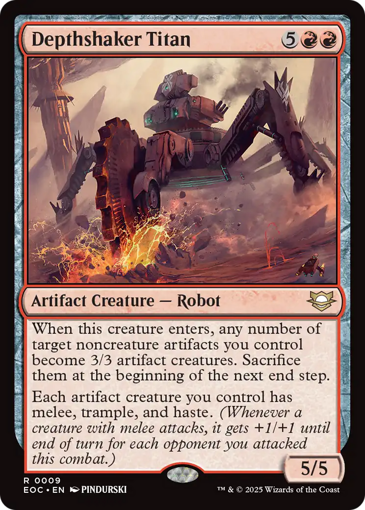 Depthshaker Titan [Edge of Eternities Commander] | Lots Moore NSW