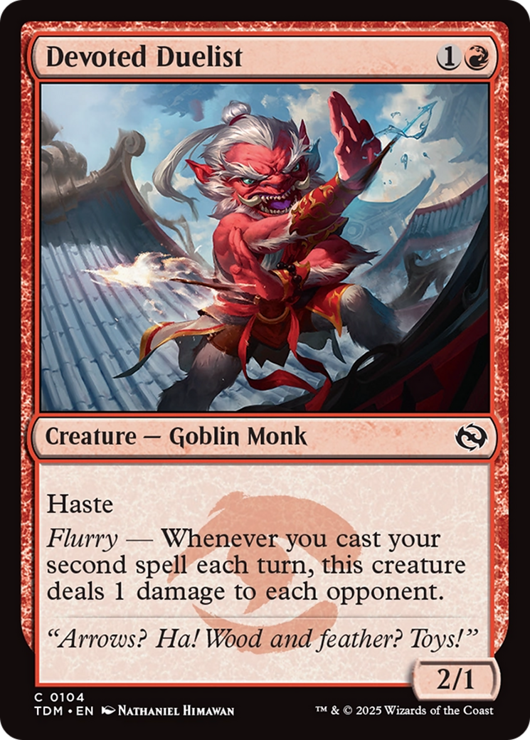 Devoted Duelist [Tarkir: Dragonstorm] | Lots Moore NSW