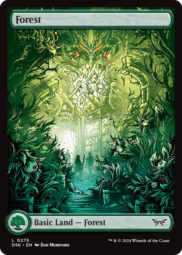 Forest (276) - Full Art [Duskmourn: House of Horror] | Lots Moore NSW