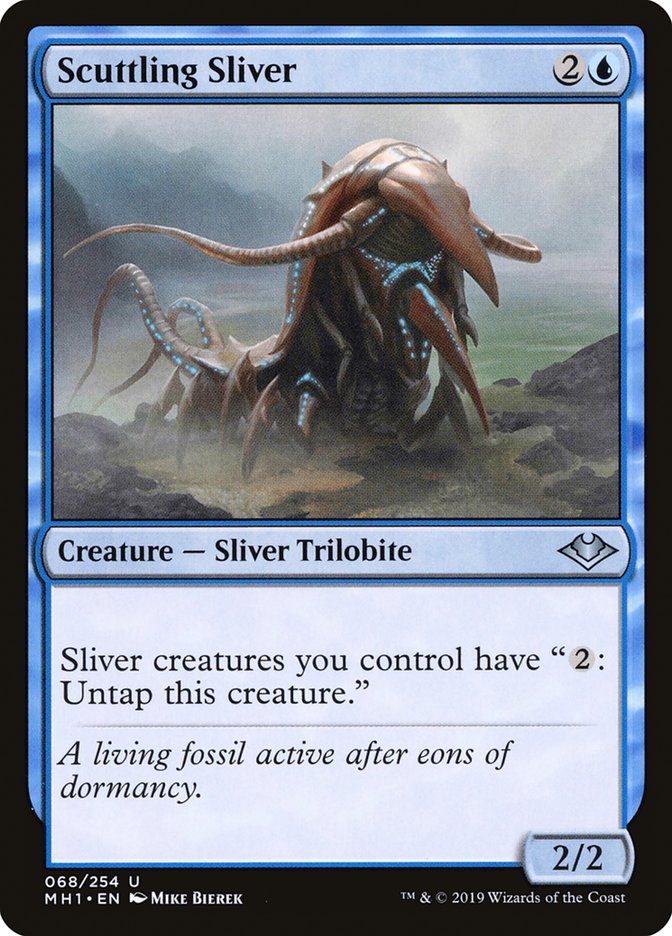 Scuttling Sliver [Modern Horizons] | Lots Moore NSW