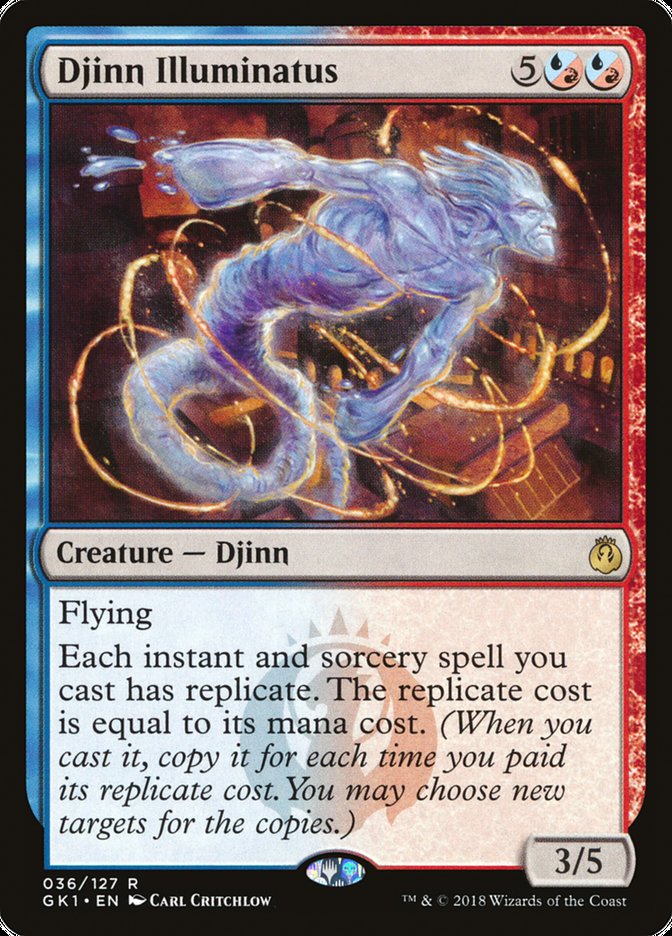 Djinn Illuminatus [Guilds of Ravnica Guild Kit] | Lots Moore NSW
